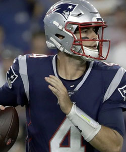 Second-year man Jarrett Stidham is now the starting quarterback of the Patriots.