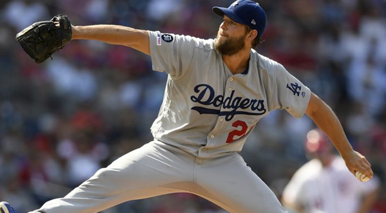 Los Angeles Dodgers pitcher Clayton Kershaw