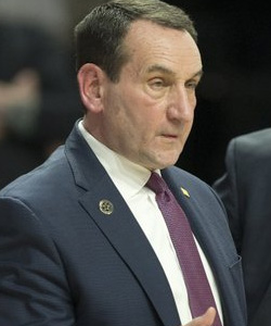 Head coach Mike Krzyzewski and Duke have dropped three of their last four games.