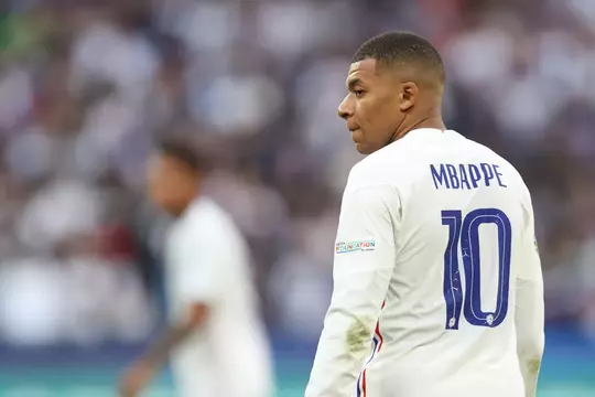 France World Cup Team Mbappe