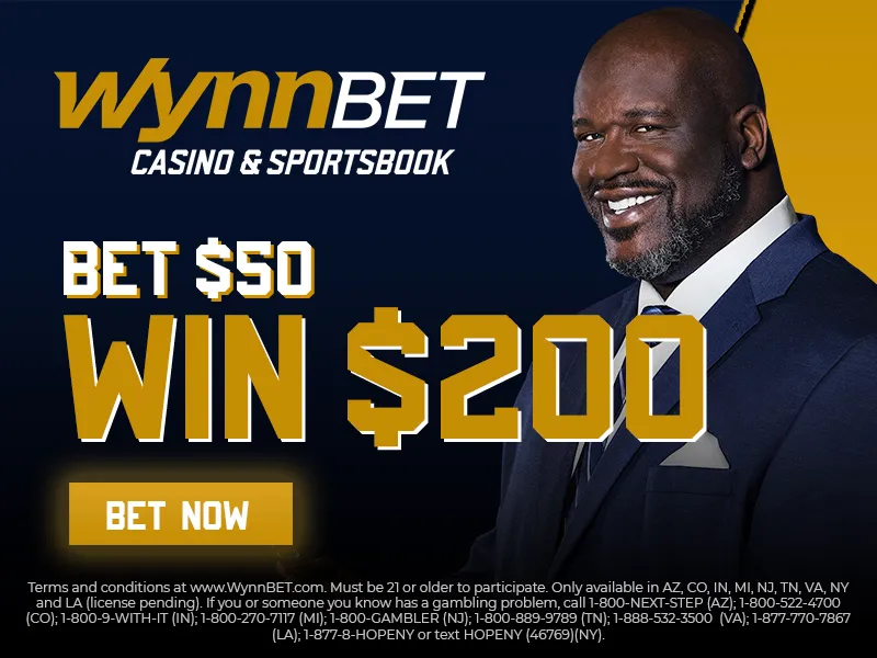 WynnBET Bet $50, Get $200