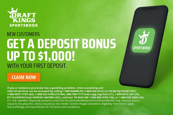 DraftKings Sportsbook Promo: Get 100-1 Odds on any NFL Divisional Round Game