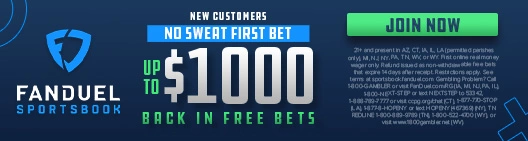 FanDuel promo code: Get $1,000 no-sweat first bet for Sunday Night Football  