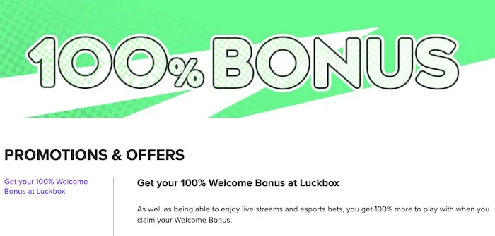 Luckbox Promo Code