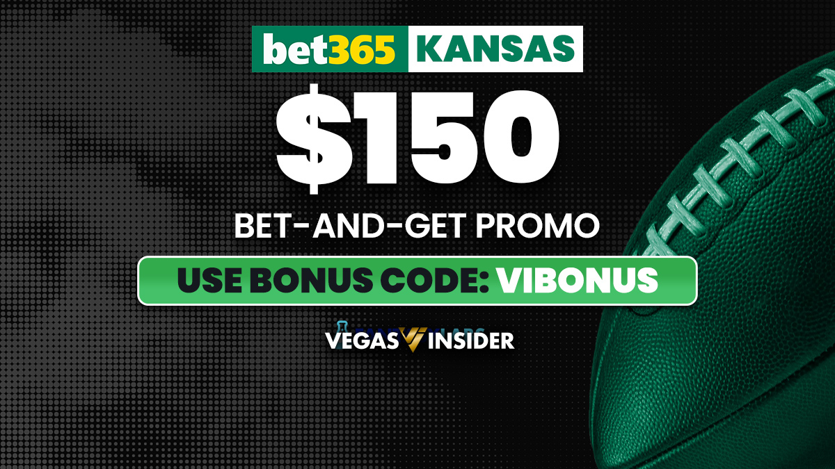 bet365 Kansas Bonus Code VIBONUS Provides $150 in Bonus Bets for Any Game Today