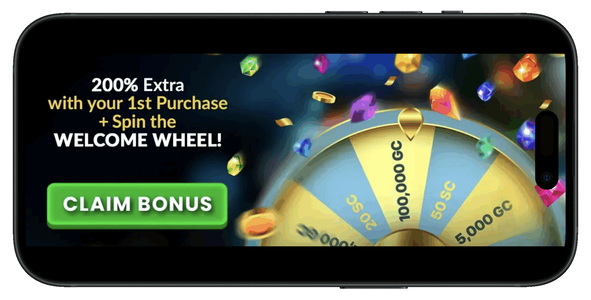 Spinfinite Casino Bonus Code | 60K GC, 40 Free SC + Infinity Wheel Spin